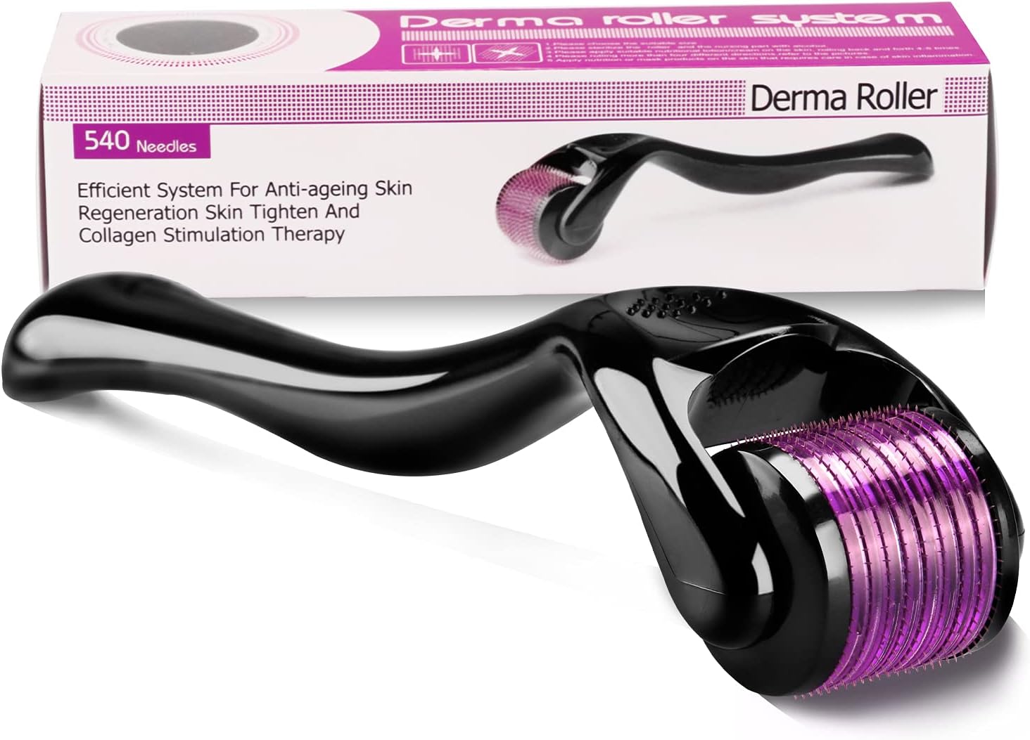 Derma Roller With 540 Micro Needle Roller For Men And Women