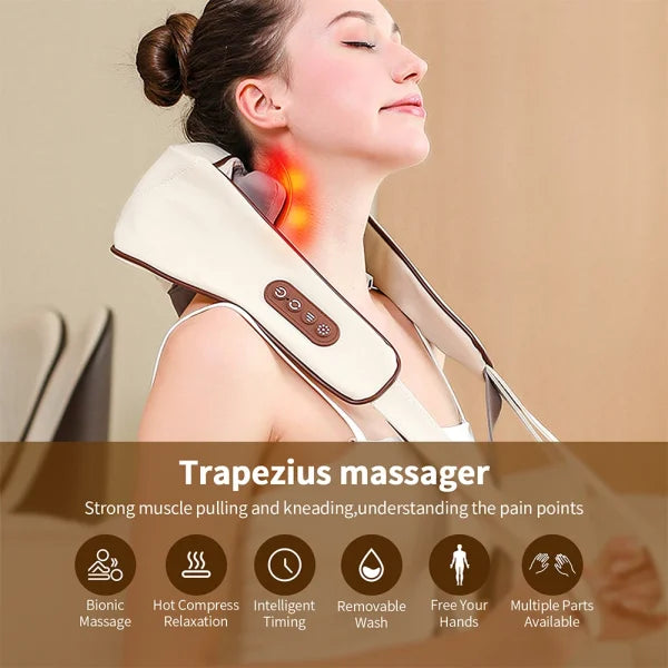 Electric Neck And Shoulder Massager